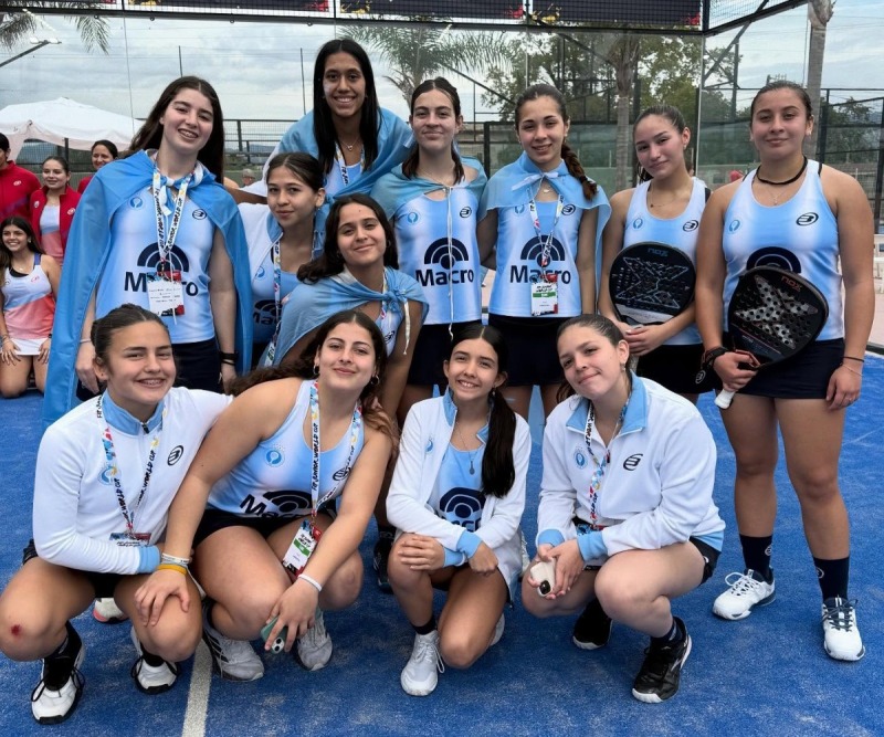 Buen inici de Argentina en el Mundial Junior de pdel